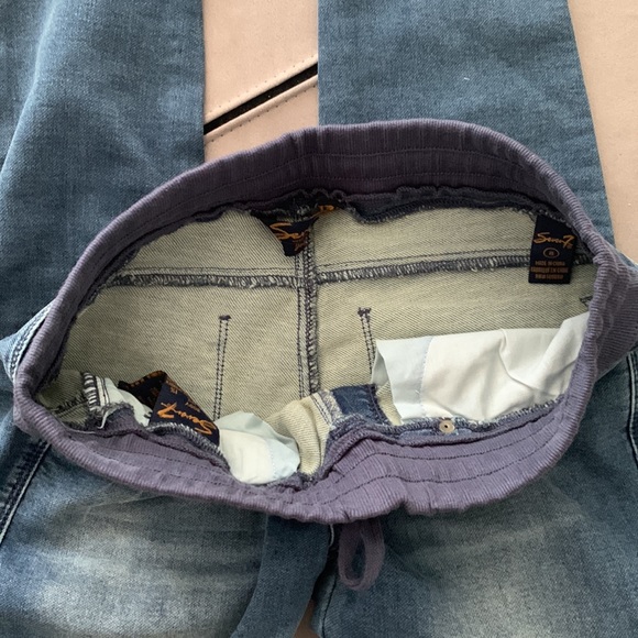 Seven NWOT Denim Jogger Pants size 8 - Picture 8 of 11